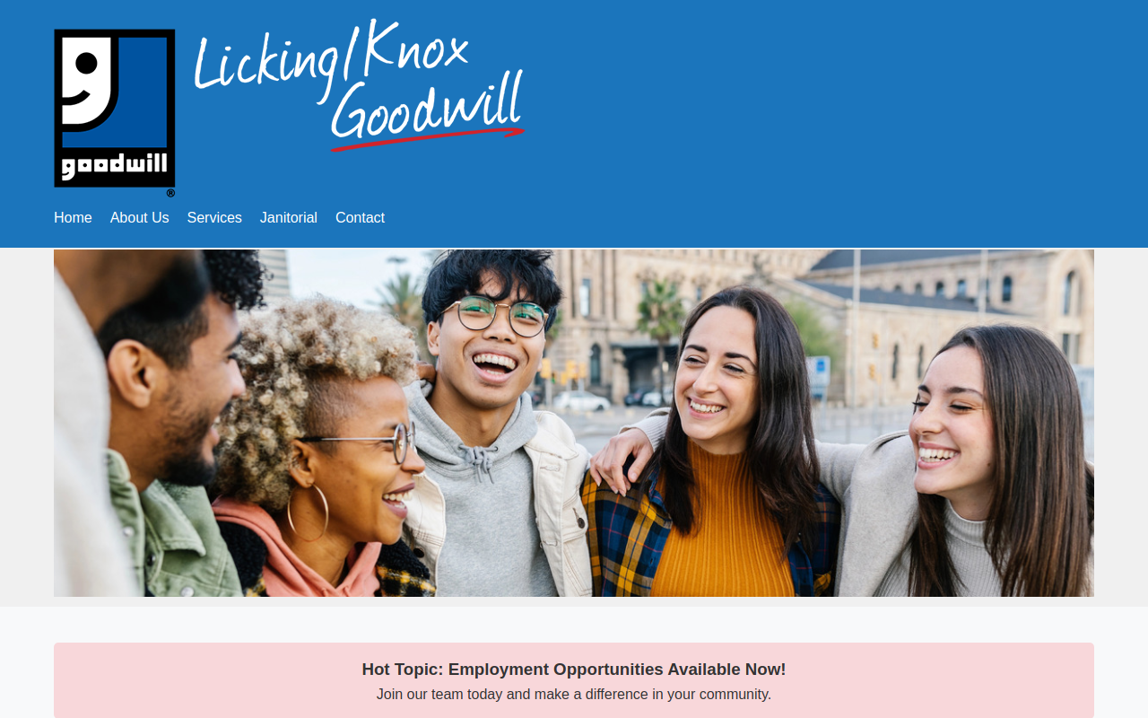 Goodwill website preview