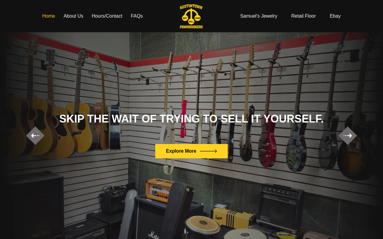 Austintown Pawn Inc. website preview