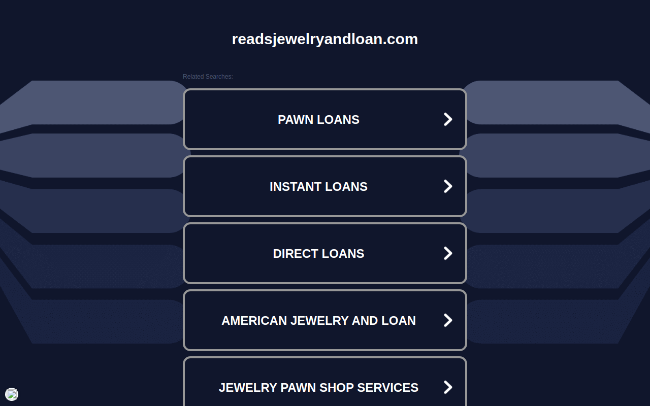 Read's Jewelry and Loan website preview