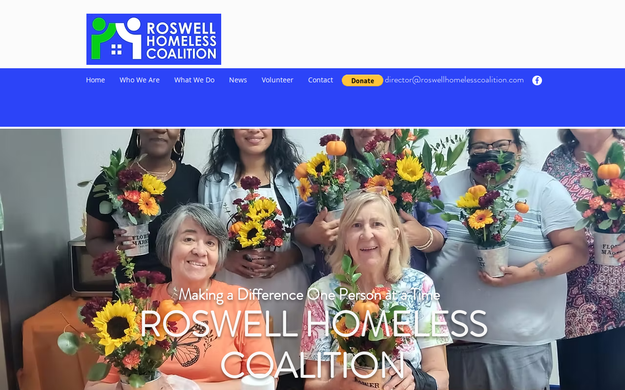 Roswell Homeless Coalition Thrift Shop website preview