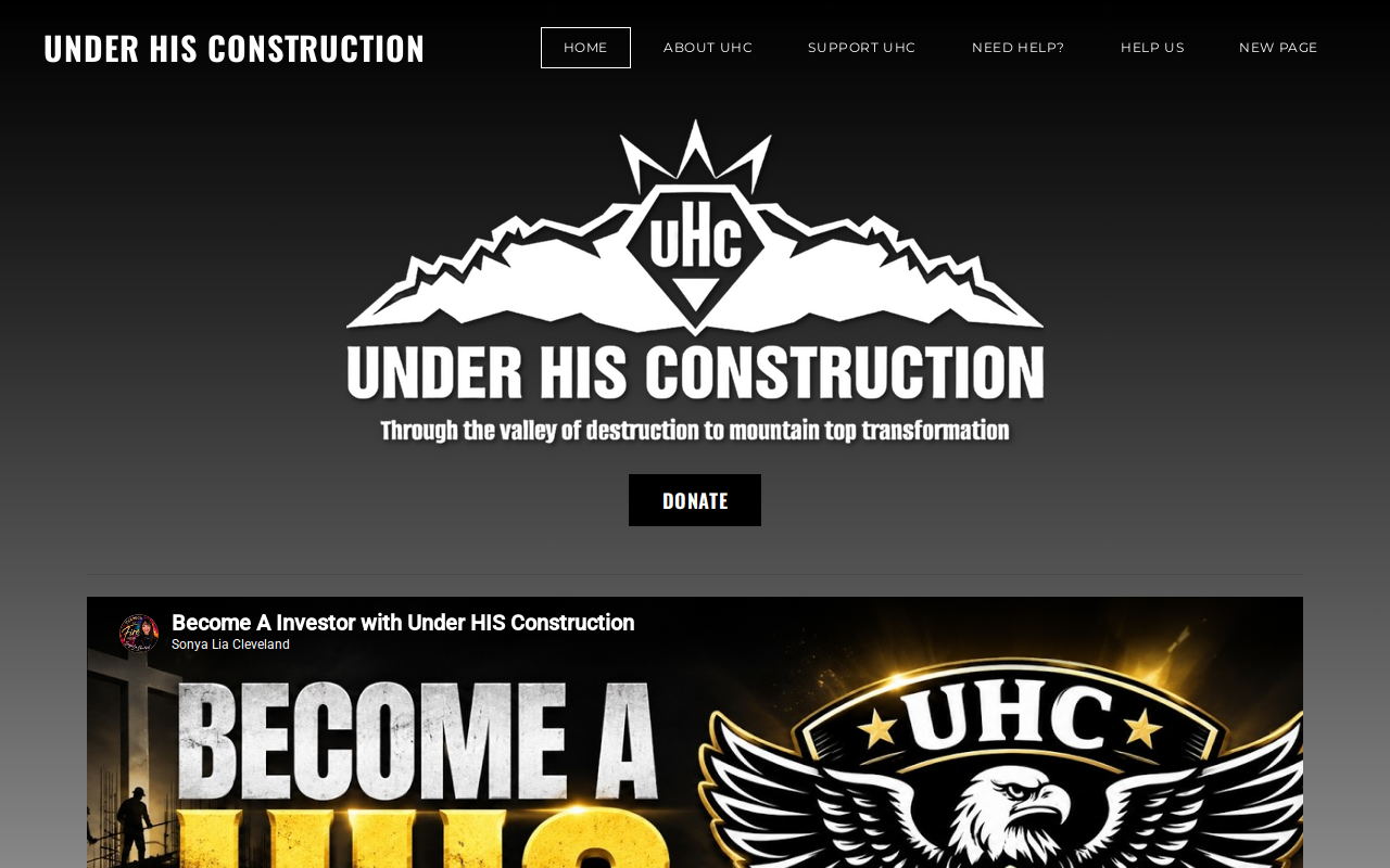 UHC's Good News Store website preview