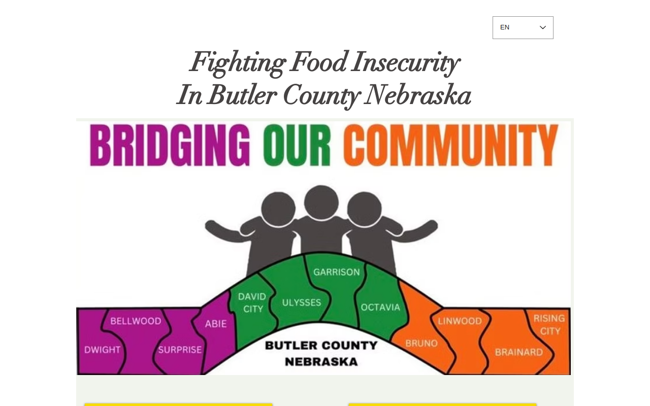 Bridging Our Community Thrift Store and Butler County Food Pantry website preview