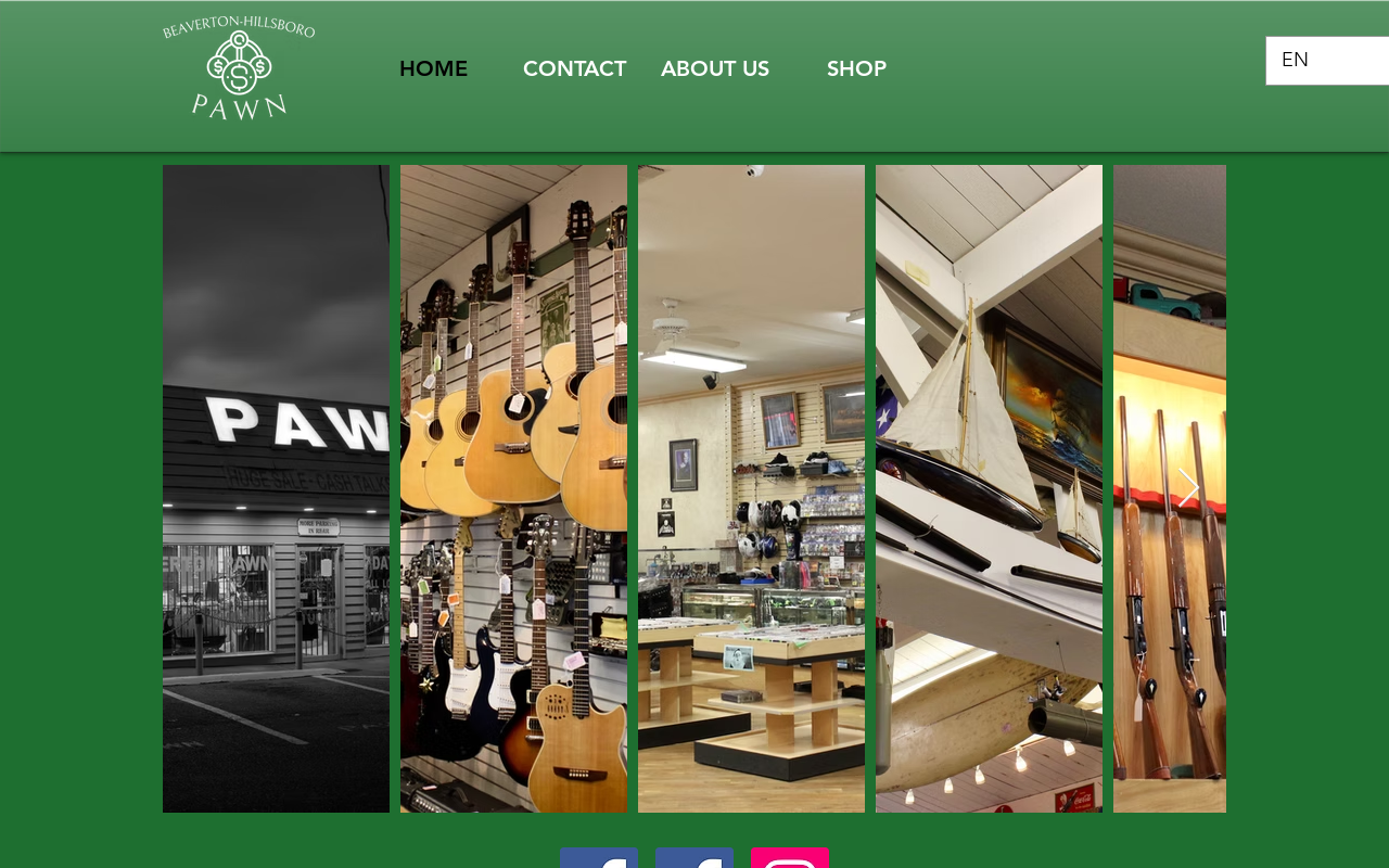 Beaverton Pawn website preview